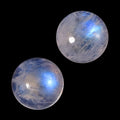 Rainbow Moonstone Set of 2 (Rnd 5 mm) 1.00 ctw - Sticky add to cart bar