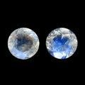 AA Rainbow Moonstone Set of 2 (Rnd 6 mm) 1.61 ctw - Sticky add to cart bar