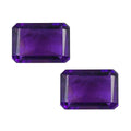 African Amethyst Set of 2 (Oct 7x5 mm) 1.76 ctw - Sticky add to cart bar