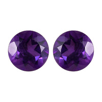 AAA African Amethyst (Rnd 6 mm) 1.38 ctw