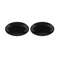 Thai Black Spinel Set of 2 (Ovl 5x3 mm) 0.57 ctw