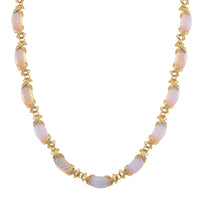 Black Obsidian Molto Kiss Necklace (18-20 Inches) in Goldtone 250.00 ctw