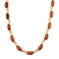 Black Obsidian Molto Kiss Necklace (18-20 Inches) in Goldtone 250.00 ctw - Sticky add to cart bar