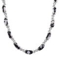 Black Obsidian Molto Kiss Necklace (18-20 Inches) in Goldtone 250.00 ctw - Sticky add to cart bar
