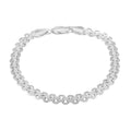 Sterling Silver Chain Bracelet (7.50 In) (4.80 g) - Sticky add to cart bar