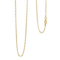 Star Chain Necklace in 14K Yellow Gold Over Sterling Silver 2.60 Grams 20 Inches - Sticky add to cart bar