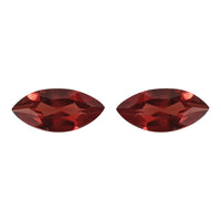 Mozambique Garnet Set of 2 (Mrq 6x3 mm) 0.47 ctw