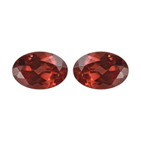Mozambique Garnet Set of 2 (Ovl 6x4 mm) 1.05 ctw