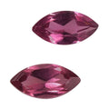 Orissa Rhodolite Garnet Set of 2 (Mrq 6x3 mm) 0.57 ctw - Sticky add to cart bar