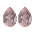 AA Galilea Rose Quartz Set of 2 (Pear 7x5 mm) 1.07 ctw - Sticky add to cart bar