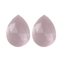 AA Galilea Rose Quartz Set of 2 (Pear 7x5 mm) 1.31 ctw - Sticky add to cart bar