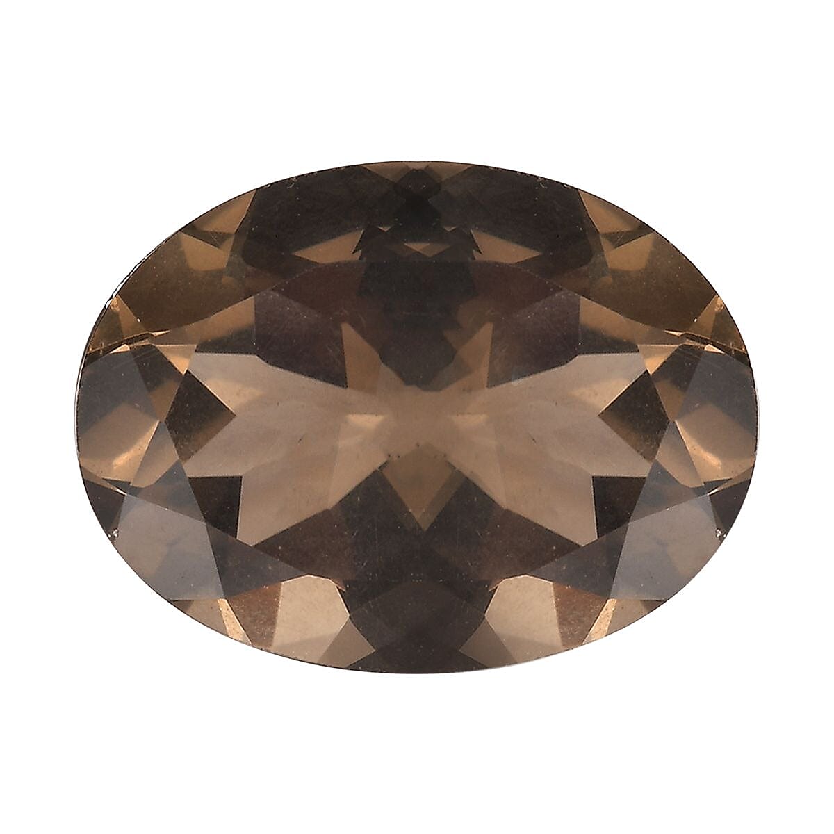 Brazilian Smoky Quartz (Oval 16x12 mm) 1.24 ctw