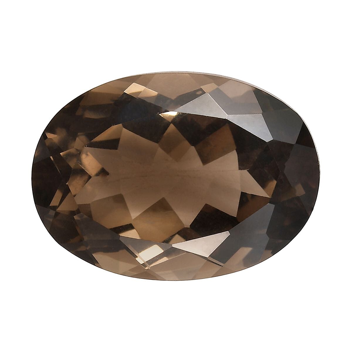 Brazilian Smoky Quartz (Oval 18x13 mm) 9.83 ctw