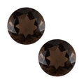 Brazilian Smoky Quartz Set of 2 (Rnd 7 mm) 2.29 ctw - Sticky add to cart bar