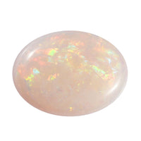 White Opal (Ovl 8x6 mm) 0.60 ctw