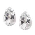 White Topaz Set of 2 (Pear 6x4 mm) 1.46 ctw - Sticky add to cart bar
