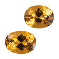 AAA Yellow Beryl Set of 2 (Ovl 8x6 mm) 2.13 ctw - Sticky add to cart bar