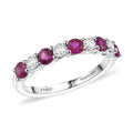 Certified & Appraised Rhapsody AAAA Montepuez Ruby and E-F VS Diamond 1.05 ctw Ring in 950 Platinum (Size 10.0) 4.16 Grams (Del. in 12-15 Days) - Sticky add to cart bar