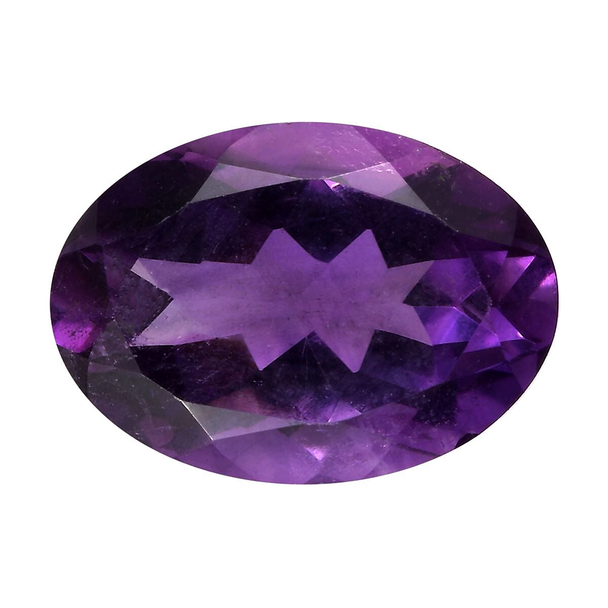 AA African Amethyst (Ovl 14x10 mm) 4.15 ctw