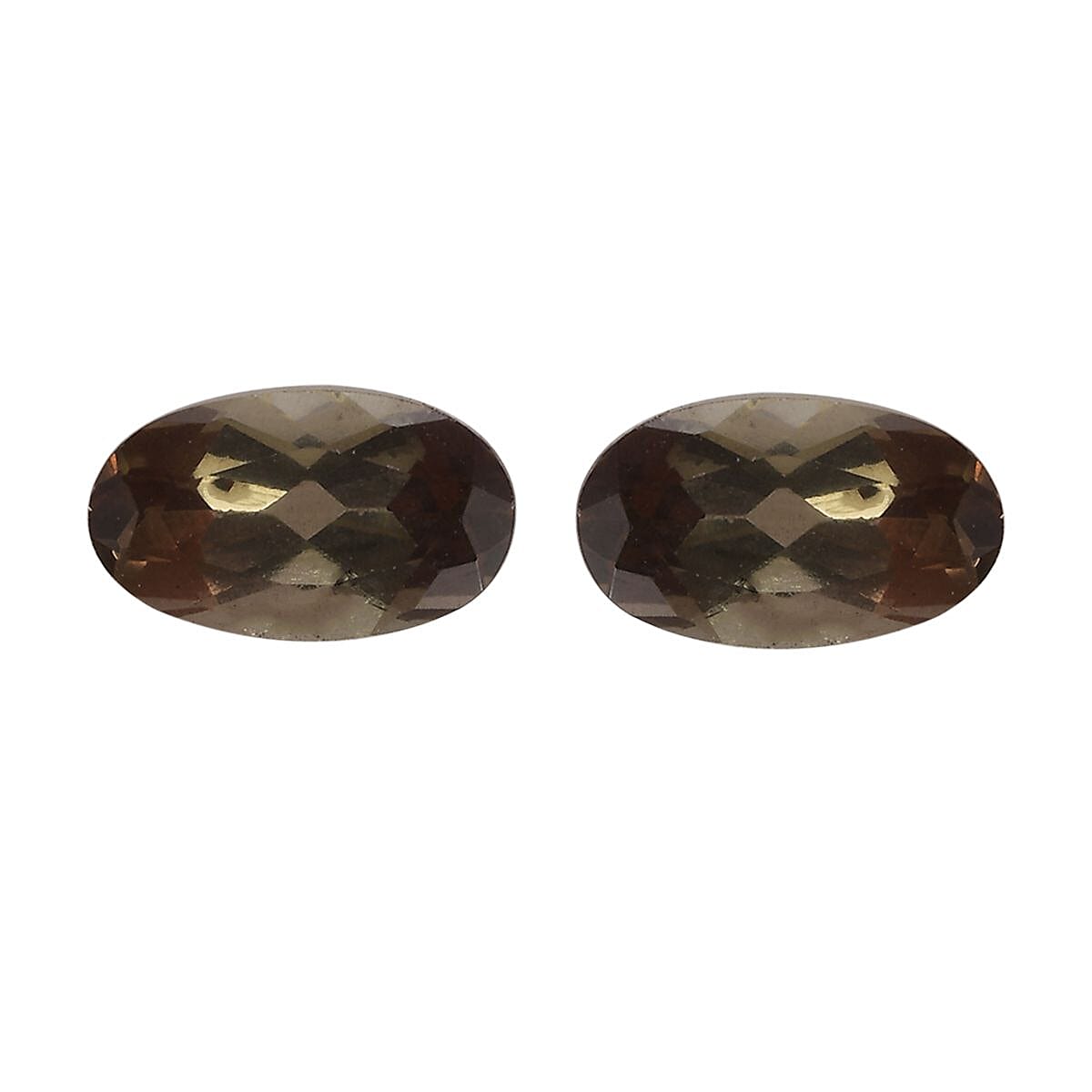 AA Jenipapo Andalusite Set of 2 (Ovl 5x3 mm) 0.40 ctw