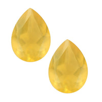 Canary Opal Set of 2 (Pear 7x5 mm) 0.94 ctw
