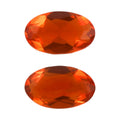 Premium Jalisco Fire Opal Set of 2 (Oval 5x3 mm) 0.26 ctw - Sticky add to cart bar