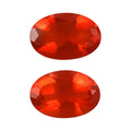 Premium Jalisco Fire Opal Set of 2 (Oval 6x5 mm) 0.57 ctw - Sticky add to cart bar