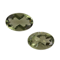 Bohemian Moldavite Set of 2 (Ovl 6x4 mm) 0.69 ctw