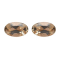 Imperial Topaz Set of 2 (Ovl 5x3 mm) 0.44 ctw - Sticky add to cart bar