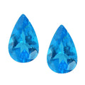 Malgache Neon Apatite Set of 2 (Pear 5x3 mm) 0.32 ctw Loose Gemstone - Sticky add to cart bar