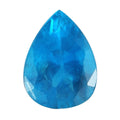 Malgache Neon Apatite (Pear 7x5 mm) 0.60 ctw Loose Gemstone - Sticky add to cart bar