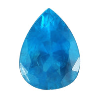 Malgache Neon Apatite (Pear 7x5 mm) 0.60 ctw Loose Gemstone