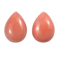 Peach Opal Set of 2 (Pear 7x5 mm) 0.84 ctw Loose Gemstone - Sticky add to cart bar