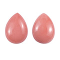 AAA Peach Opal Set of 2 (Pear 7x5 mm) 0.94 ctw - Sticky add to cart bar