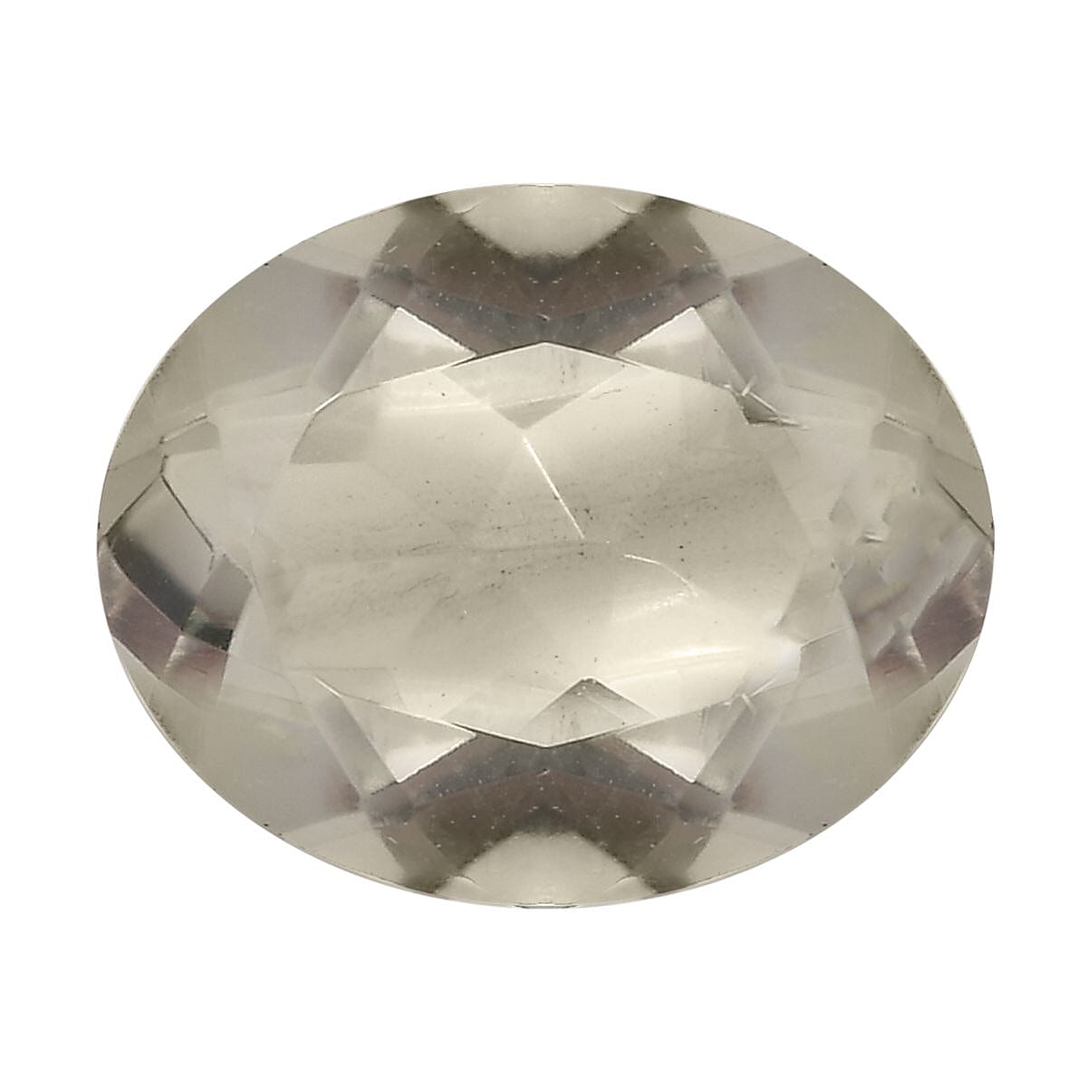 Montezuma Prasiolite (Oval 11x9 mm) 2.93 ctw