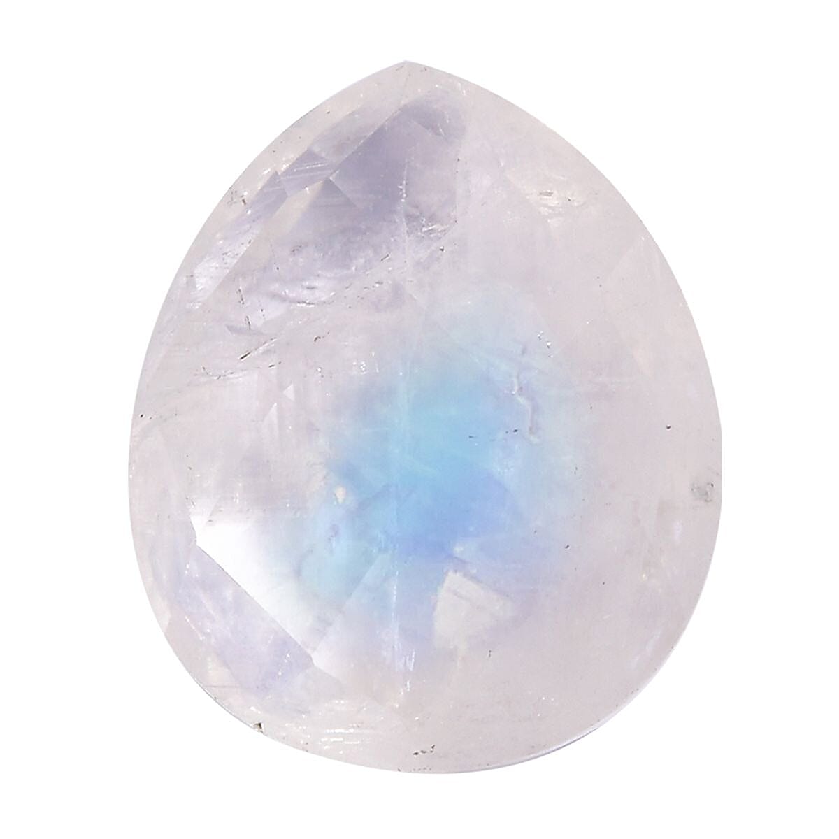 Rainbow Moonstone (Pear 12x10 mm) 4.13 ctw
