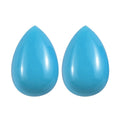AAA Sleeping Beauty Turquoise Set of 2 (Pear 6x4 mm) 0.68 ctw - Sticky add to cart bar