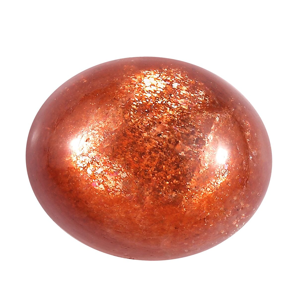Sri Lankan Sunstone (Ovl 12x10 mm) 1.15 5.25 ctw