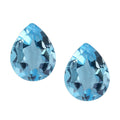 Swiss Blue Topaz Set of 2 (Pear 5x4 mm) 0.70 ctw - Sticky add to cart bar