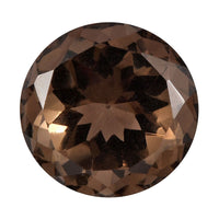 Brazilian Smoky Quartz (Rnd 15 mm) 10.76 ctw