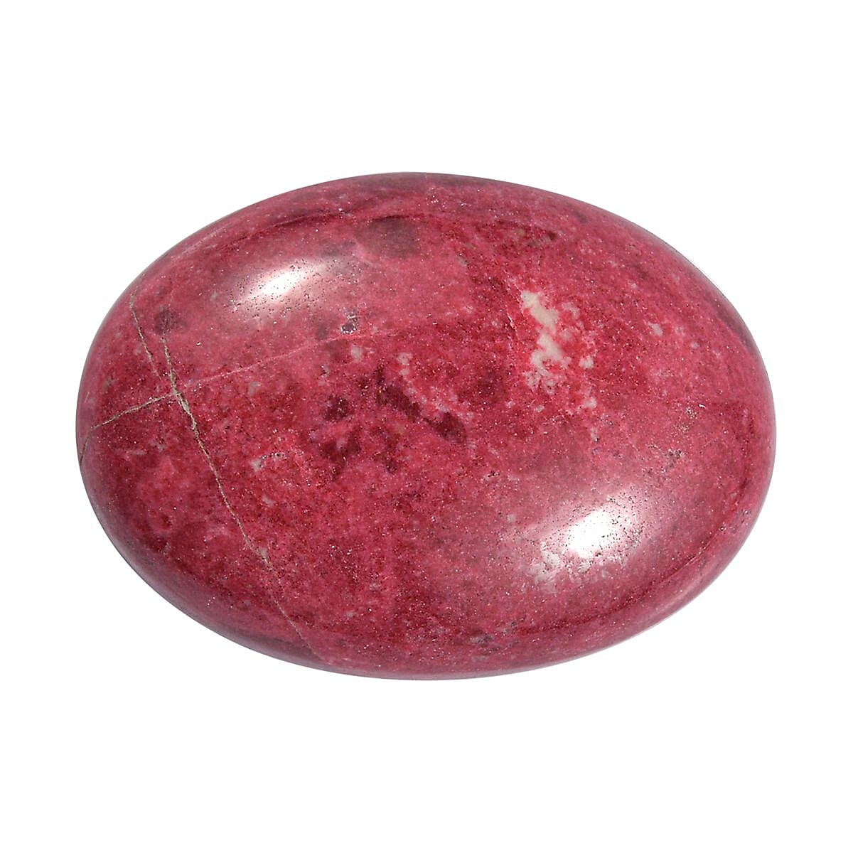 Norwegian Thulite (Ovl 25x18 mm) 27.52 ctw