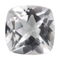 White Topaz (Cush 11x11 mm) 6.17 ctw