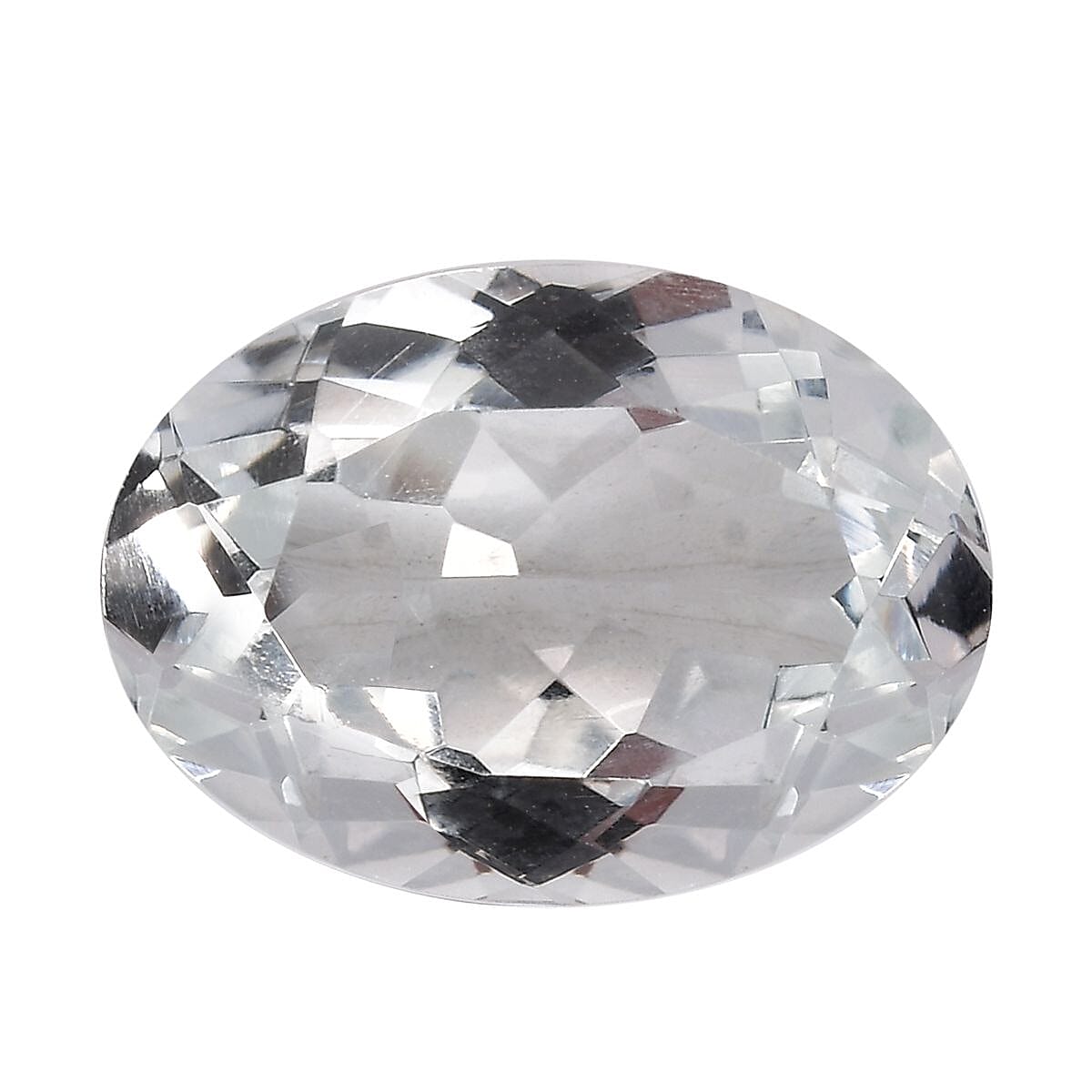 White Topaz (Ovl 14x10 mm) 6.71 ctw