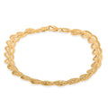 Italian Regal Oval Link Chain Bracelet in 10K Yellow Gold (7.50 In) 4.18 Grams - Sticky add to cart bar