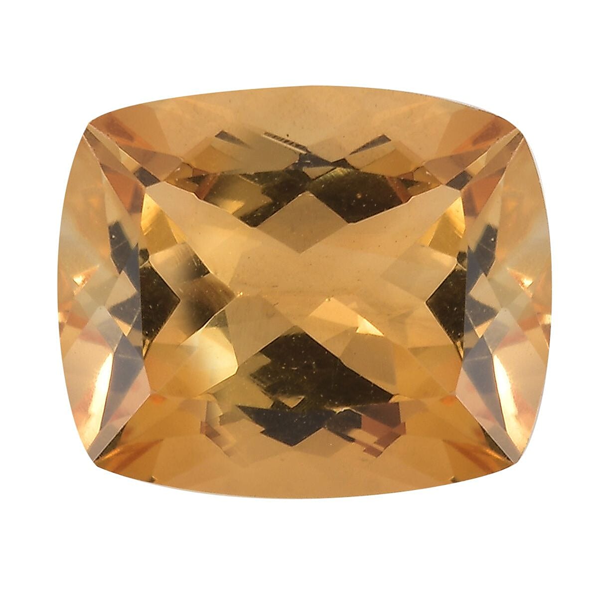 Brazilian Citrine (Cush 12x10 mm) 3.95 ctw