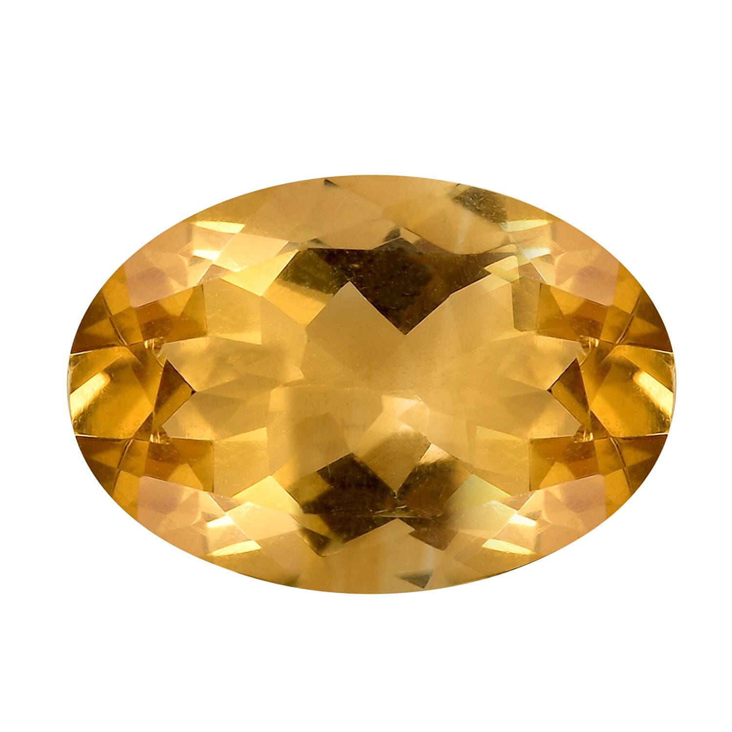 Premium Brazilian Citrine (Ovl 14x10 mm) 4.86 ctw