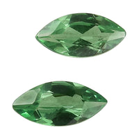 AA Tsavorite Garnet Set of 2 (Mrq 5x2.5 mm) 0.26 ctw