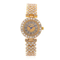 Genoa Austrian Crystal Miyota Japanese Movement Watch in Silvertone - Sticky add to cart bar