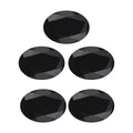 AA Black Onyx Set of 5 (Ovl 7x5 mm) 3.25 ctw Loose Gemstone - Sticky add to cart bar