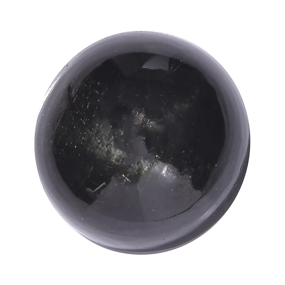 Black Star Diopside (Rnd 11 mm) 5.93 ctw Loose Gemstone
